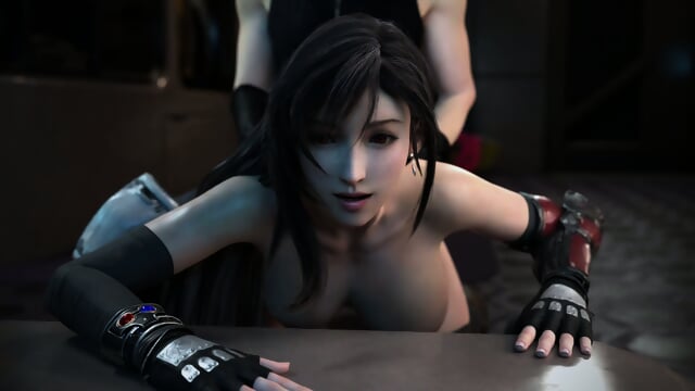 splinalanimation- Tifa Doggystyle sex