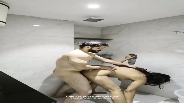 Desi Babe In Shower Wid BF Sucking Dick n Fucked