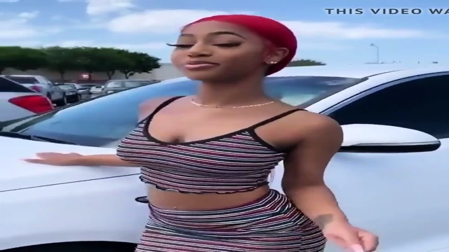 TATTOOED EBONY GIRL TEASING