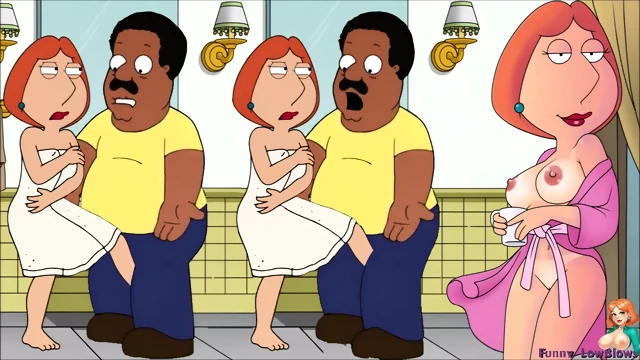 redhead BALLBUSTING black man, lois KICK IN THE BALLS cleveland