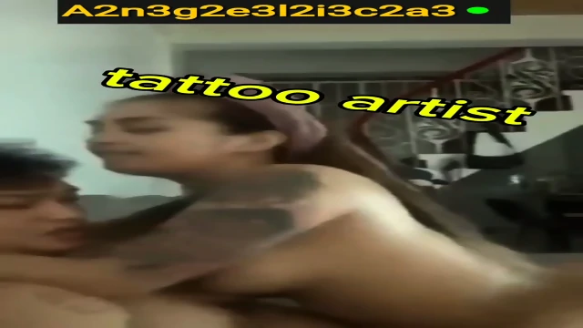 Nagpa tattoo Ng walang Pera kaya naman iyot nalang Ang bayad Pinay scandal