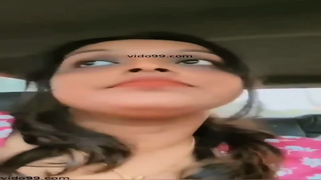 Indian newly married couple having sex in car outdoor