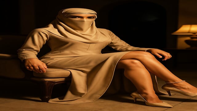 My anklet moves closer when I am wet.