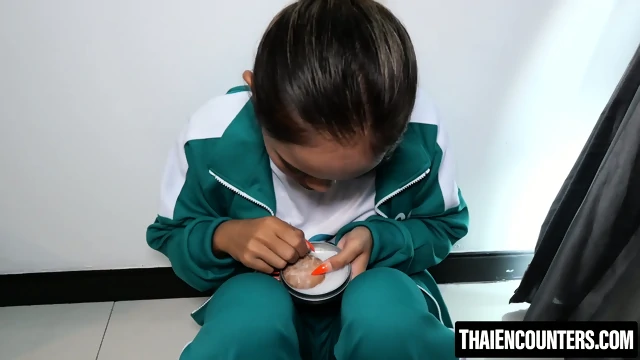 Squid game parody ends wild with losing player getting wrecked anally