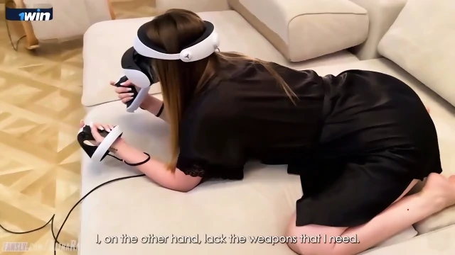 Fucking my super-hot stepmom in VR, real homemade porn with a muddy bitch!