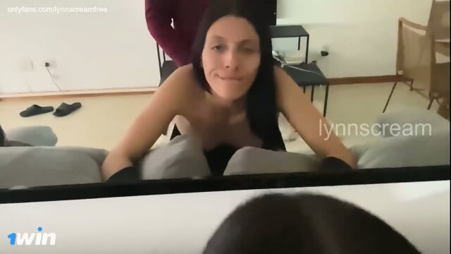 Cheating wife gets a Halloween costume jizzing and messy talking, XXX!