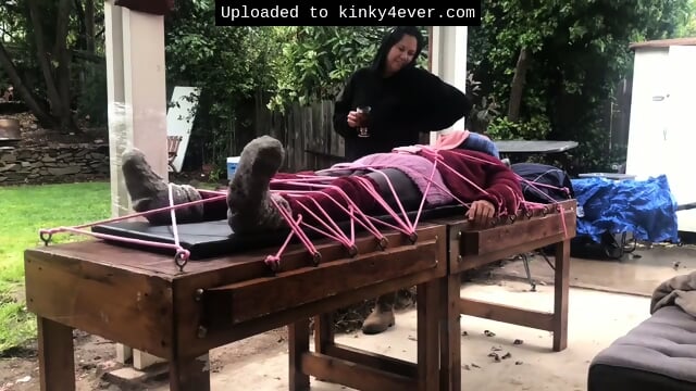 Wool Mohair Layers Of Sweaters On A Bondage Table  Kinky4Ever