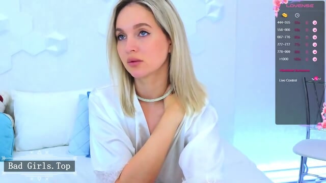 Very cute busty long legs web blonde milf show