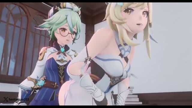 a Night in Mondstadt 2  -hentai anime