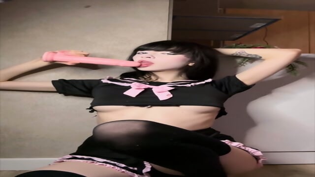 mother Slutty Teen Dildo  jerking-off