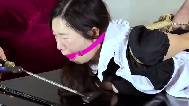 Chinese Maid Hogtie  Kinky4Ever