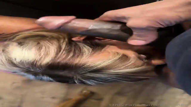 My husband loves to get a video of my freshly creampied pussy