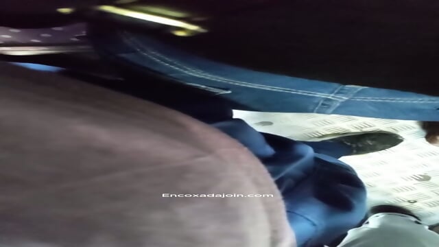 Dickflash Encoxada Grope Cum