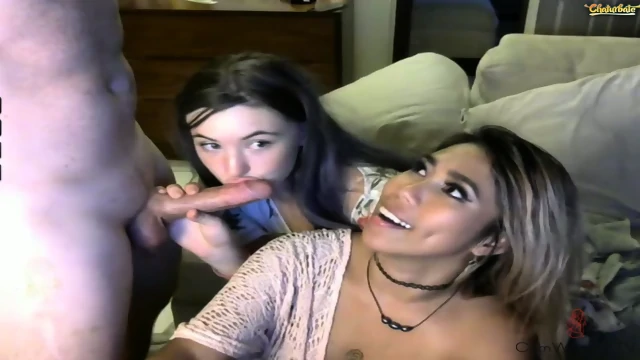 Double Facial with cam model Dottie Daze