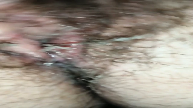 Hairy Housewife Masturbates