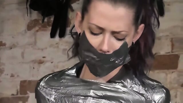 Mumification And Blindfold With Duct Tape  Kinky4Ever