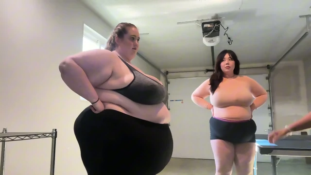 SSBBW Dumplin Attends Fat Camp To Workout