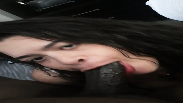 Sloppy latina mouth POV