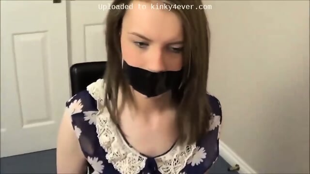 Candy Tied To Chair  Kinky4Ever