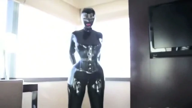 Shiny Rubber Catsuit  Kinky4Ever