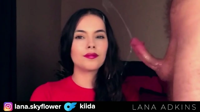 Lana Adkins lana.skyflower Jerks and Strokes a Cock Ruined Orgasm Hair Cum