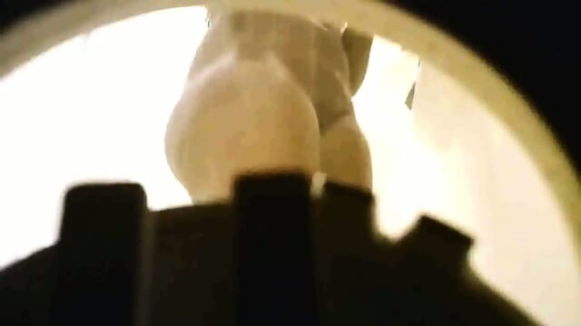 Ebony stepmother spied in shower (big ass)