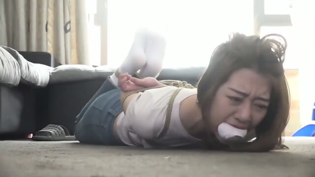 Asian Girl Tied Up And Gagged Part 2  Kinky4Ever