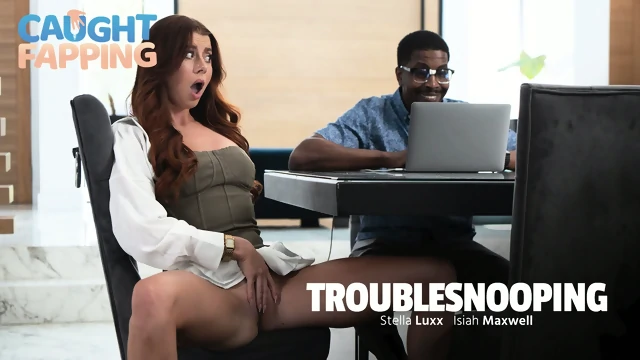 (Eporner Exclusive) Stella Luxx - Caught Fapping On Shaved Ginger's Twat