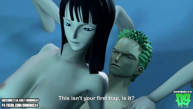 Robin Thanks Zoro by Taking his Virginity