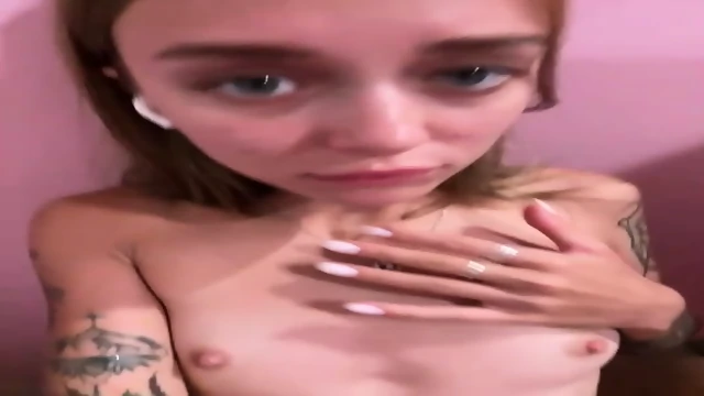 She is amazingly young, beautiful and sexy and she has a great time.