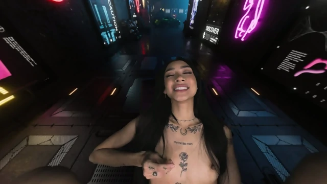 Follada Cyberpunk Callejon VR