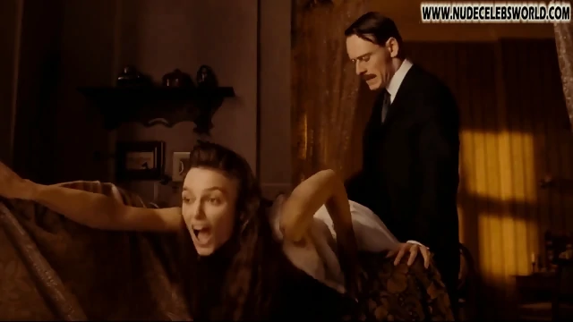 Keira Knightley - Tits Out English Celebrity Cums While Spanked In A Dangerous Method