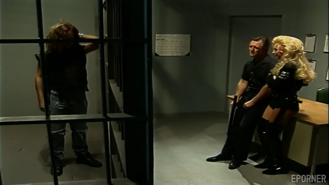 Officers Fuck In Front Of Inmate