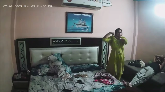 Indian bedroom CCTV part 2