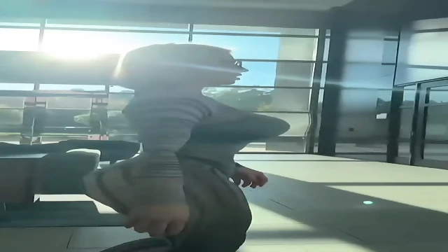 Hot blonde model ass tits