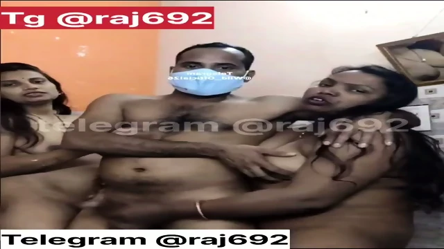 Hot_plak 3some hardcore fuck show with face full video available in tg @raj692