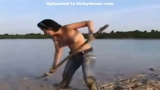 Wrapped And Buried In Mud  Kinky4Ever