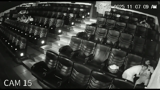 Indian Horny Girl Sucking Boyfriend Dick😱💦In Cinema Hall CCTV