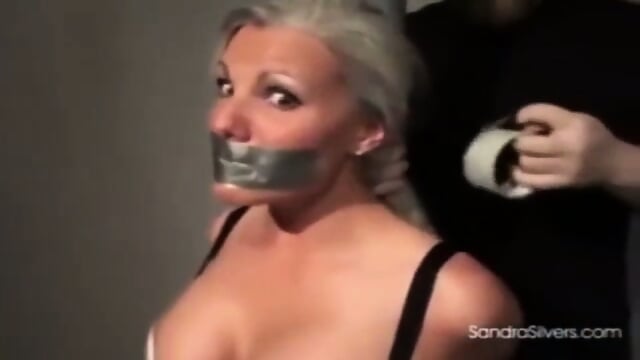 Saran Wrap For Busty Bitch  Kinky4Ever