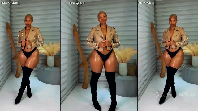 EBONY OBSESSION MIGHT TRIGGER UNCONTROLLABLE EJACULATION