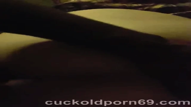 filming wife with her bbc cuckold creampie orgasm