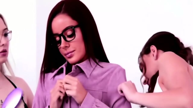 Eager Nerd Takes A Battering