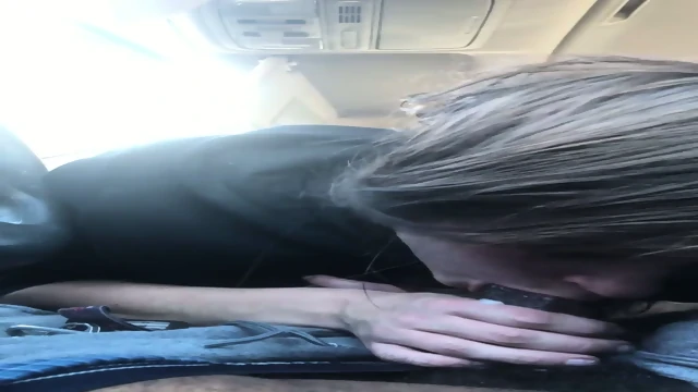 My cute lesbian friend sucks the fuck out of my cock