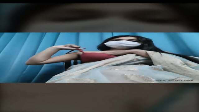 Indian Sexy Masked Girl Intentionally Multiple Nipple Slip