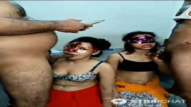 Indian Bhabhi 4some wife swap show TG @HUb4u2025