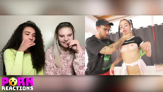 Roommates watch their first porn video