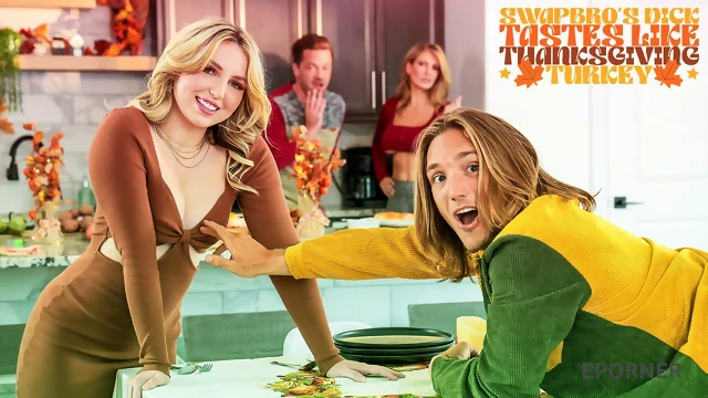 Eporner Exclusive ~ Thanksgiving Dinner Ends with Filled Cunts