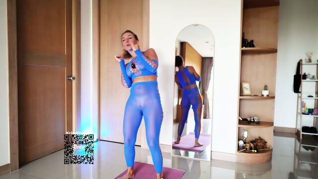 chica yoga sexy