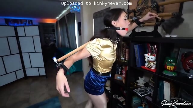 Ashley Wolf Shiny Maid - Teaser Video  Kinky4Ever