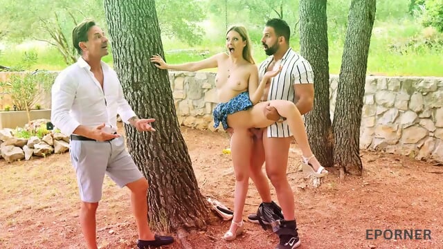 Eporner Exclusive ~ Blonde Nympho Wants Deep Anal Outdoor